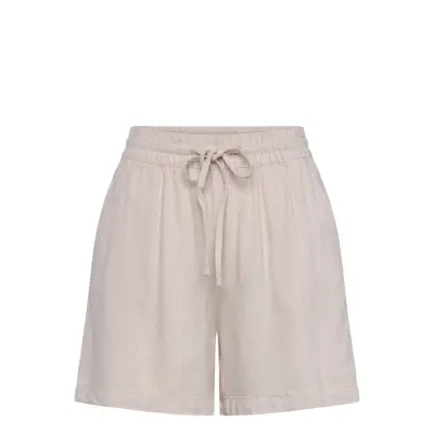 JDY Jdysay Hw Linen String Shorts Wvn Noos Beige