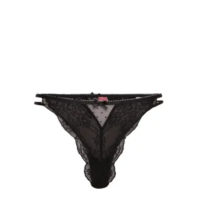 Jolie String Tr Stringtrosa Underkläder Svart Hunkemöller