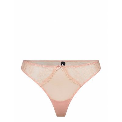 Jolie - Tanga Stringtrosa Underkläder Rosa Etam