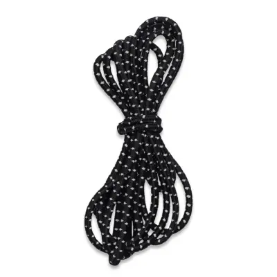 KILOMETER STUDIOS Reflective String Svart