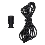 KILOMETER STUDIOS Reflective String - Black - ONE SIZE