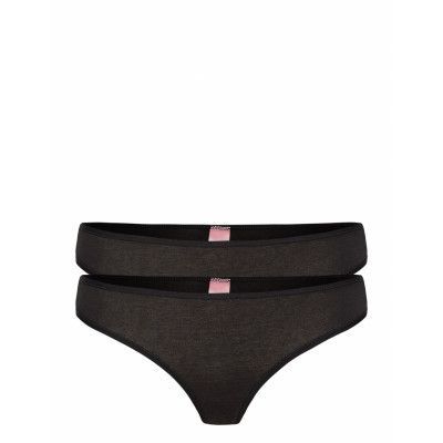 Kim String Stringtrosa Underkläder Svart Hunkemöller