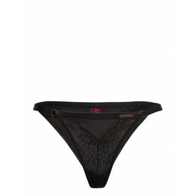 Kristin Rio T Stringtrosa Underkläder Svart Hunkemöller