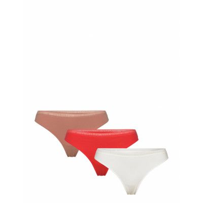 Tommy Hilfiger 3P Thong Multi/patterned