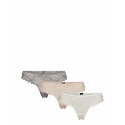 Missya Lace String 3-Pack Multi/patterned