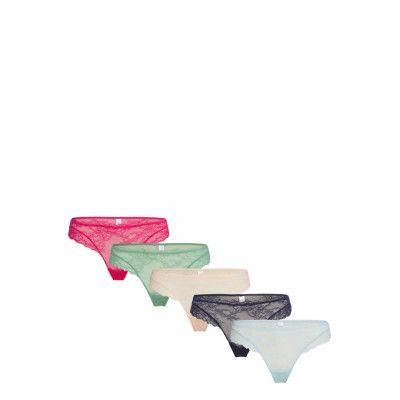 Missya Lace String 5-Pack Multi/patterned