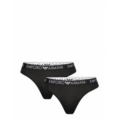 Emporio Armani Ladies Knitted Bi-Pa Svart