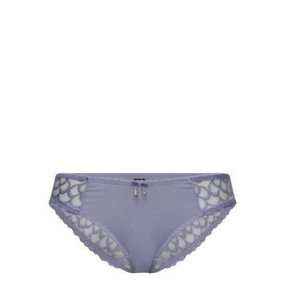 Leia Brazilian *Villkorat Erbjudande Lingerie Panties Brazilian Panties Blå Missya