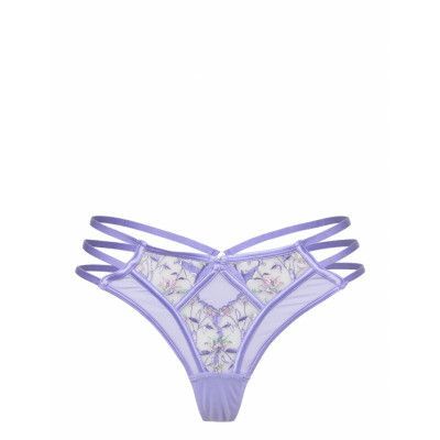 Lieke R String Stringtrosa Underkläder Purple Hunkemöller