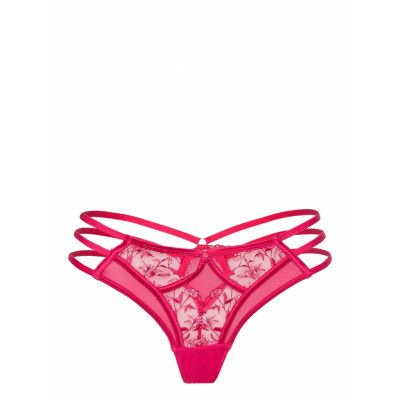 Lieke R String *Villkorat Erbjudande Stringtrosa Underkläder Rosa Hunkemöller
