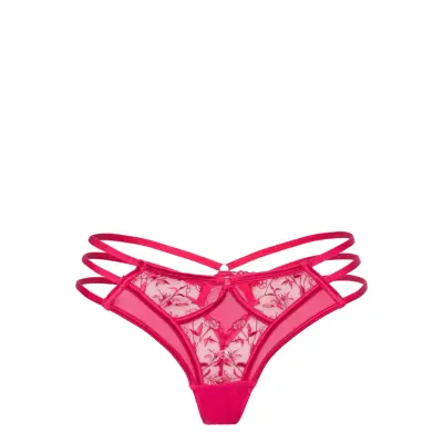 Lieke R String *Villkorat Erbjudande Stringtrosa Underkläder Rosa Hunkemöller