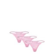 Lindex Brief Jennie Lace Thong 3 Pack Rosa