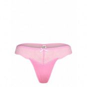 Lindex Brief Thong Reg Lacy Back Vale Rosa