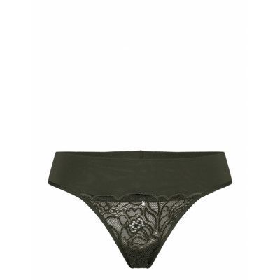 Liva String Stringtrosa Underkläder Grön Missya