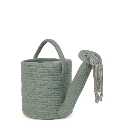 Lorena Canals Basket Water Can - Green - 51X 26X 38CM