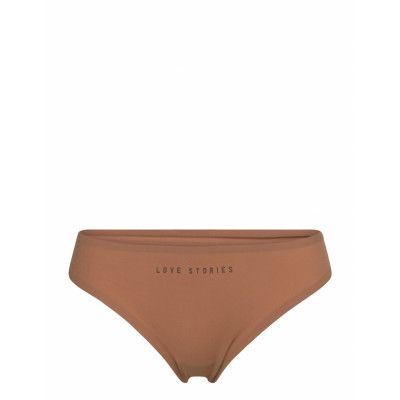 Lou *Villkorat Erbjudande Stringtrosa Underkläder Brun Love Stories