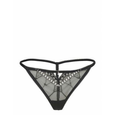 Loveland Thong Stringtrosa Underkläder Svart Freya