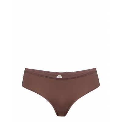 Lovely Micro Brazilian String *Villkorat Erbjudande Stringtrosa Underkläder Brun Triumph