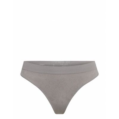 Lucia Jacquard String Stringtrosa Underkläder Grå Missya