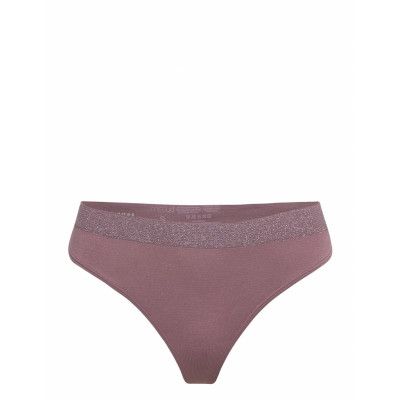 Lucia String Lurex Stringtrosa Underkläder Lila Missya