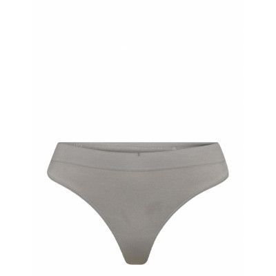 Lucia String Solid *Villkorat Erbjudande Stringtrosa Underkläder Grå Missya