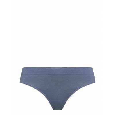 Lucia String Solid *Villkorat Erbjudande Stringtrosa Underkläder Grå Missya