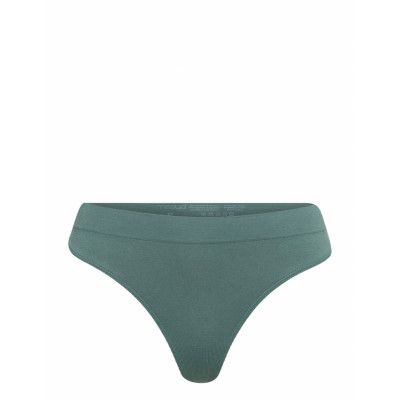 Lucia String Solid Stringtrosa Underkläder Grön Missya