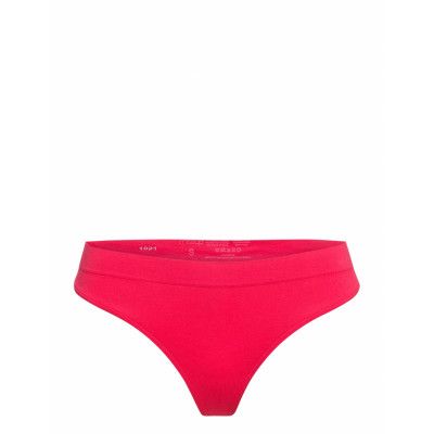 Lucia String Solid Stringtrosa Underkläder Röd Missya