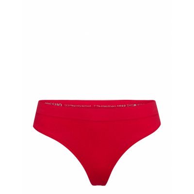 Lucia String Solid *Villkorat Erbjudande Stringtrosa Underkläder Röd Missya