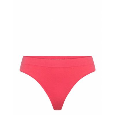 Lucia String Solid *Villkorat Erbjudande Stringtrosa Underkläder Rosa Missya