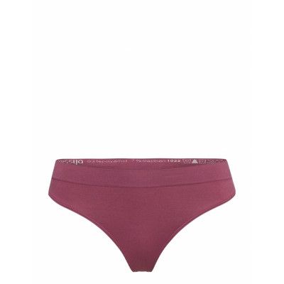 Lucia String Solid *Villkorat Erbjudande Stringtrosa Underkläder Rosa Missya