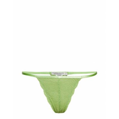 Luna String Stringtrosa Underkläder Grön Underprotection