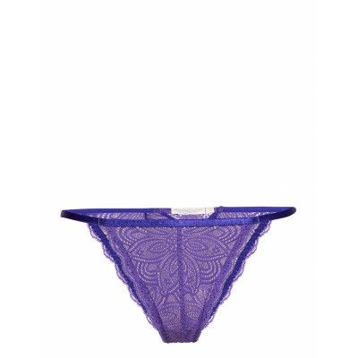 Luna String Stringtrosa Underkläder Lila Underprotection