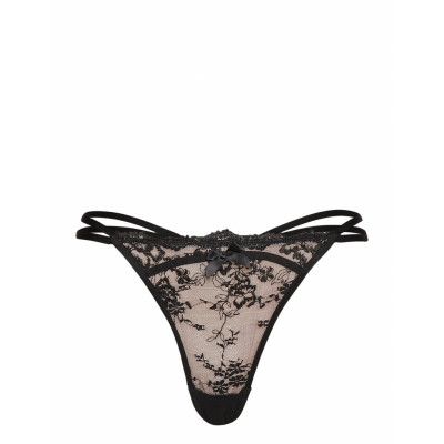 Luna String Stringtrosa Underkläder Svart Hunkemöller