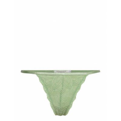 Lunaup String Stringtrosa Underkläder Grön Underprotection