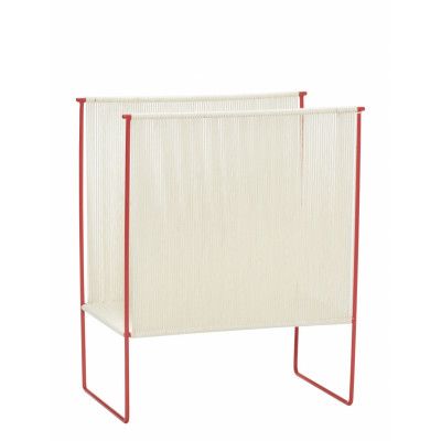 String Magasinholder Home Storage Magazine Holder Vit Hübsch