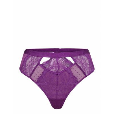 Maisie Hw Hl String Stringtrosa Underkläder Purple Hunkemöller