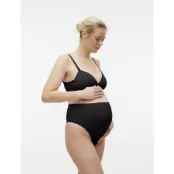 Mamalicious Mlheal Cotton G-String 2-P A. Noos - Black - L/XL