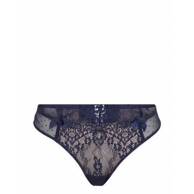 Marilee String R Stringtrosa Underkläder Blue Hunkemöller