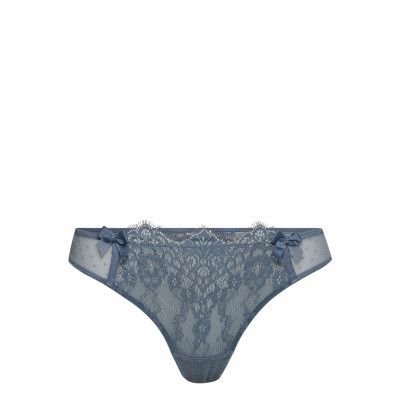 Marilee String Stringtrosa Underkläder Blå Hunkemöller