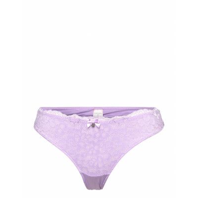 Marine String R Stringtrosa Underkläder Purple Hunkemöller