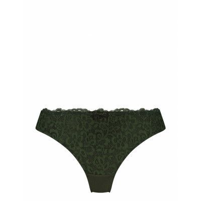 Marine String R Stringtrosa Underkläder Grön Hunkemöller