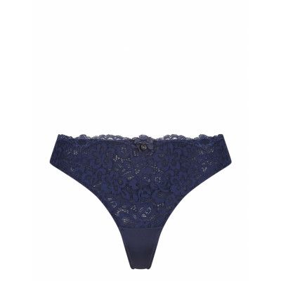 Hunkemöller Marine String R Marinblå