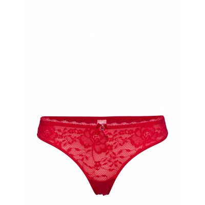 Maya String R Stringtrosa Underkläder Röd Hunkemöller