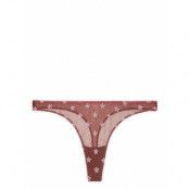 Understatement Underwear Mesh Thong Brun