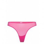 Mesh Thong Stringtrosa Underkläder Pink Understatement Underwear