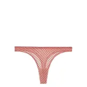 Understatement Underwear Mesh Thong Rosa