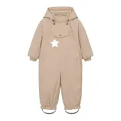 MINI A TURE Matwisti Fleece Lined Snowsuit. Grs - Beige - 74