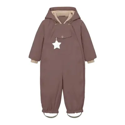 MINI A TURE Matwisti Fleece Lined Snowsuit. Grs - Purple - 92