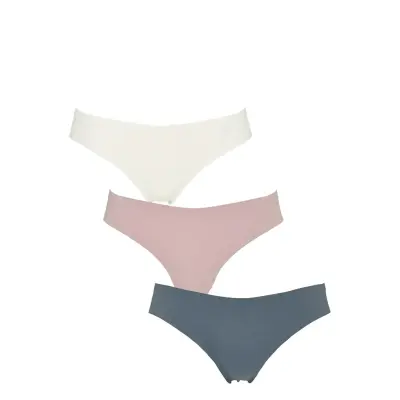 Missya Seamless String 3-Pack - White - L